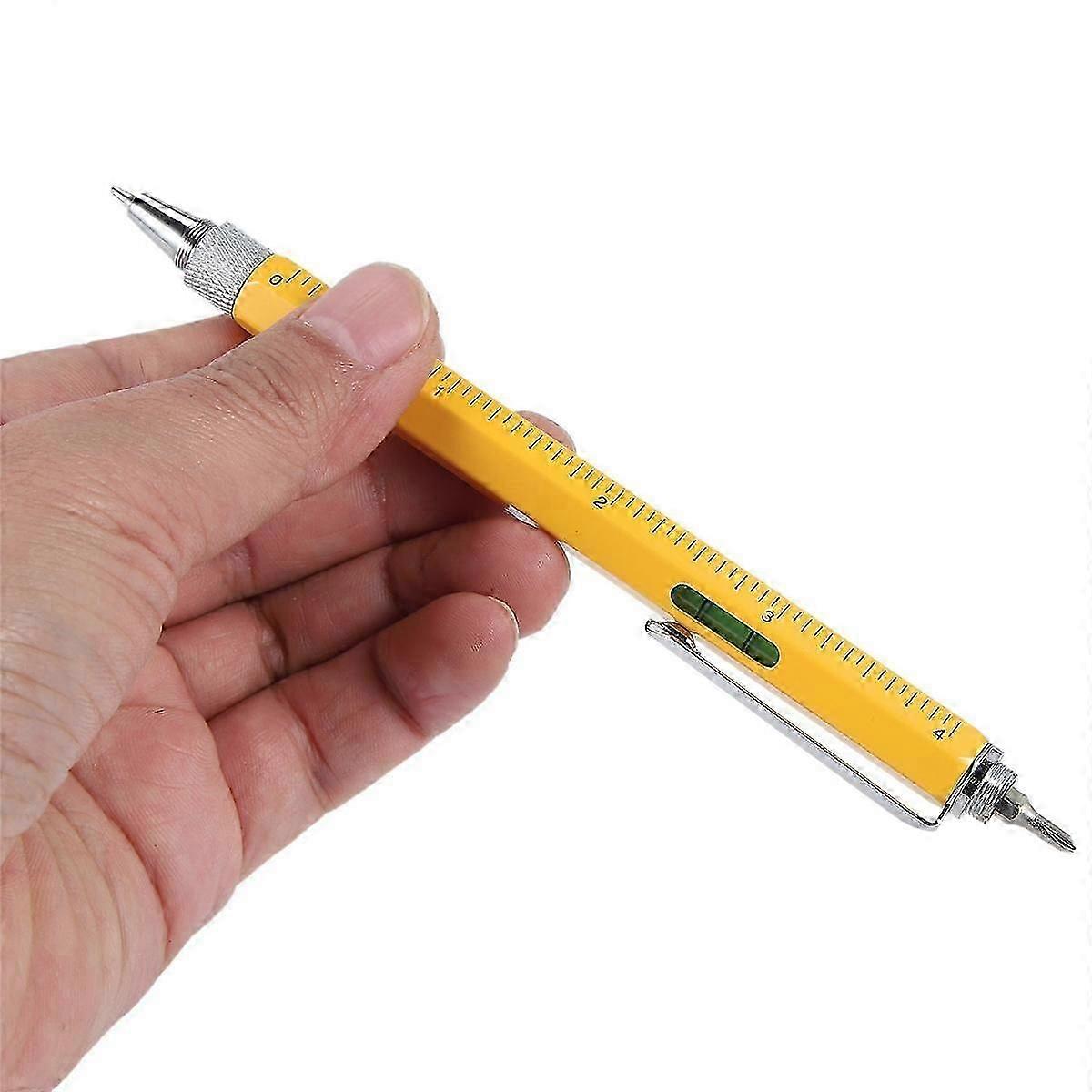 6 in 1 Multitool Pen, Cool Gadgets for Men, Gifts for Dad, Stocking Stuffers for Men, Unique Christmas Gifts for Men js