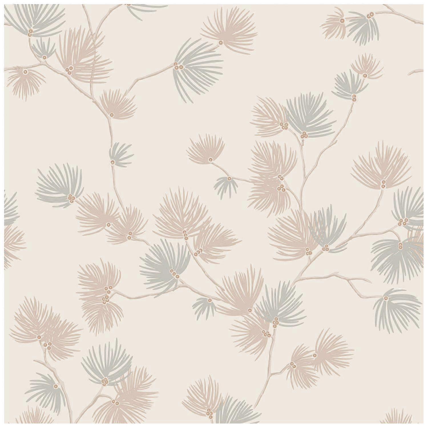 Belgravia Valentino Pine Trail Cream Wallpaper