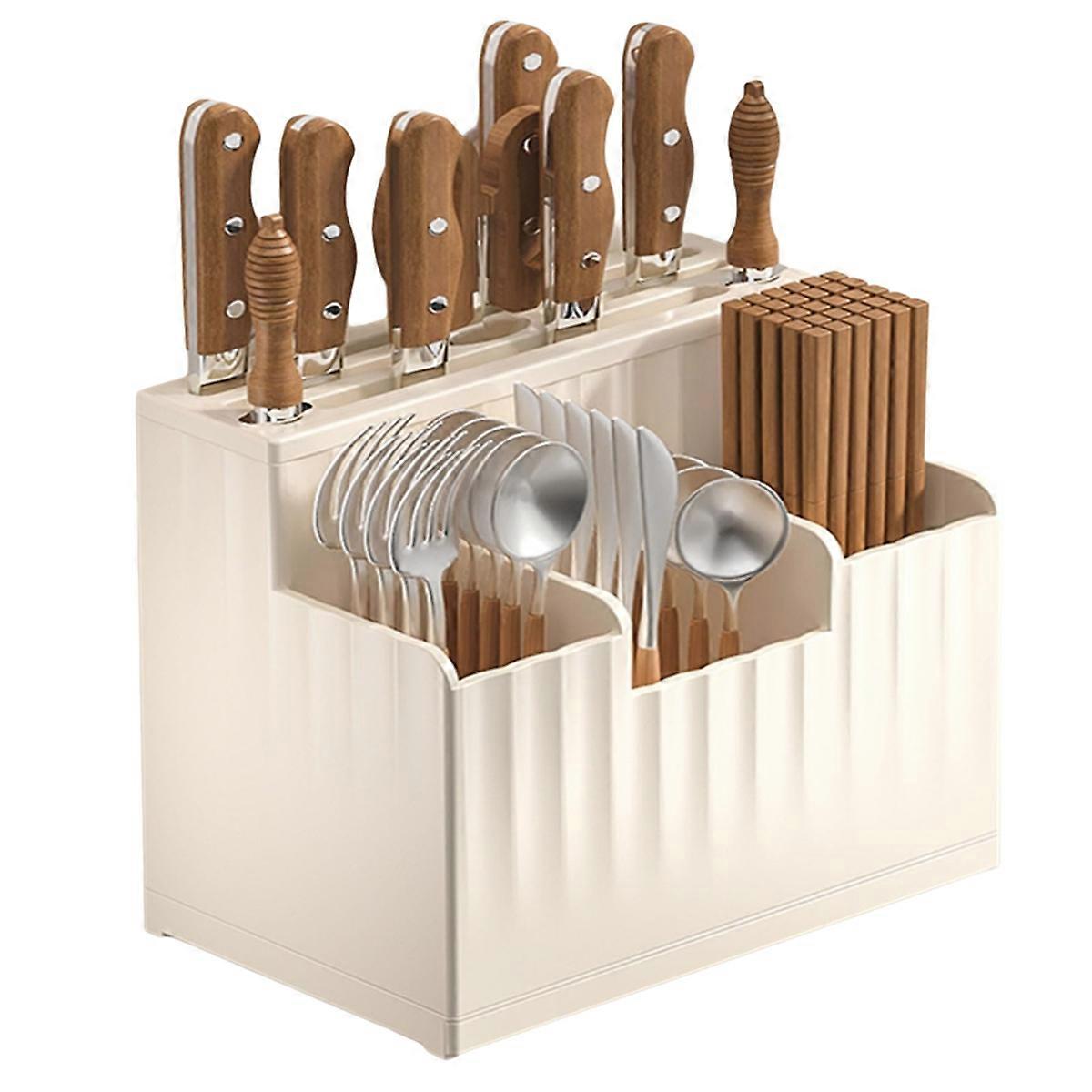 Wall Mounted Kitchen Utensil Storage Rack Large Capacity Chopstick Storage Rack