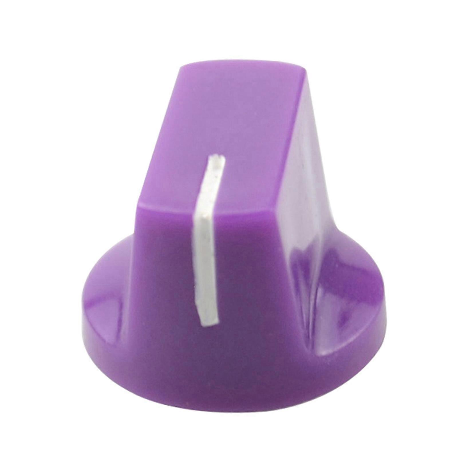10Pcs Guitar Effect Pedal Footswitch Knobs Foot Nail Caps Protection Caps for Guitar Effect Pedal Protection Caps Set  Purple