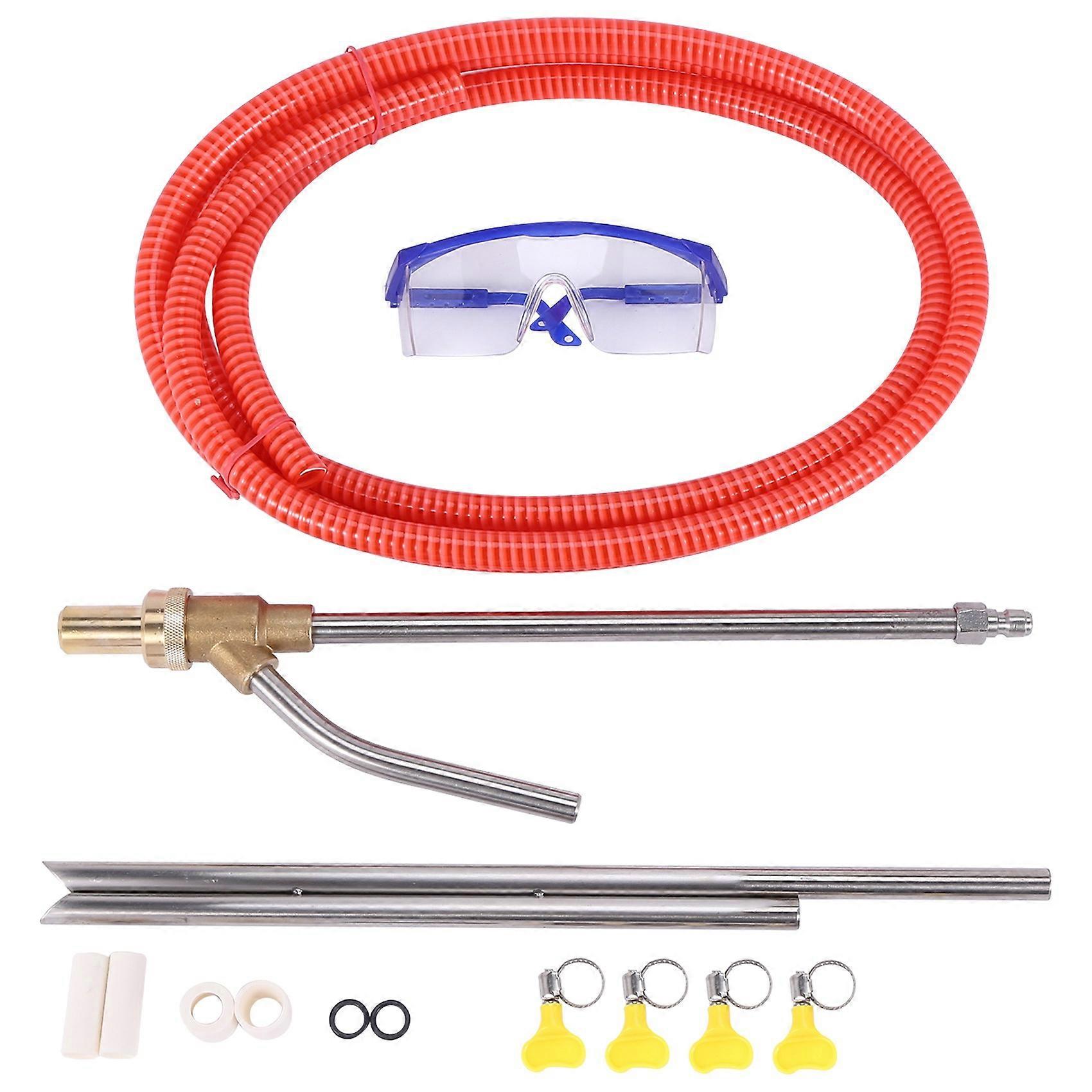 Sandblasting Kit, Wet Sandblaster Attachment, 5000 PSI, 1/4 Inch Quick Disconnect 1S
