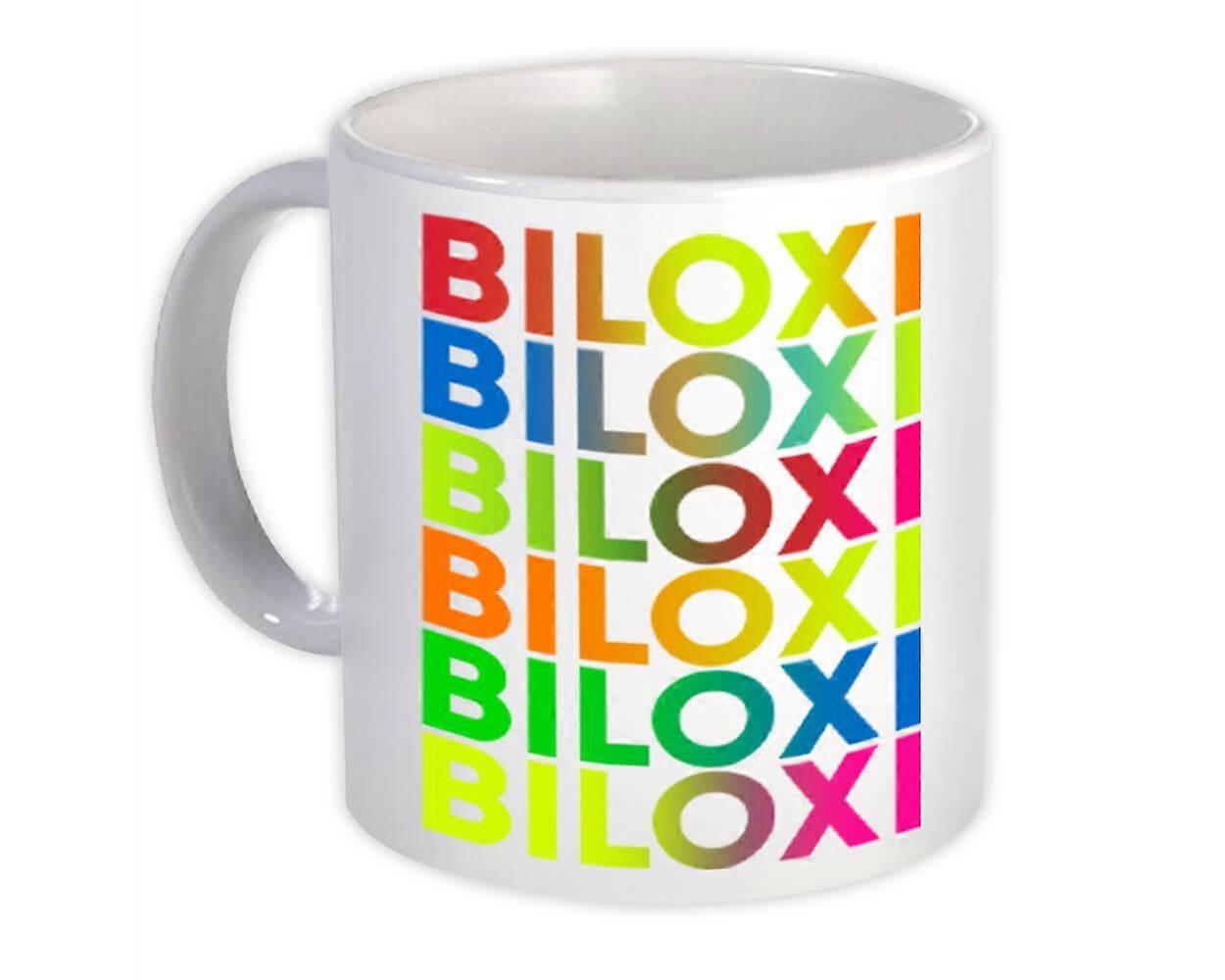 Geschenkbecher: Biloxi Mississippi Gradient