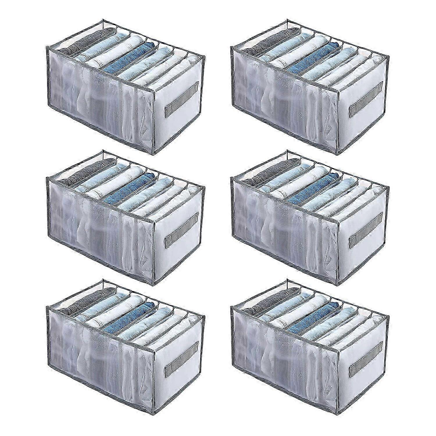 Wardrobe Organiser System for Jeans, Trousers, Shirts, Storage Boxes, Drawer Box in Wardrobe, Drawe