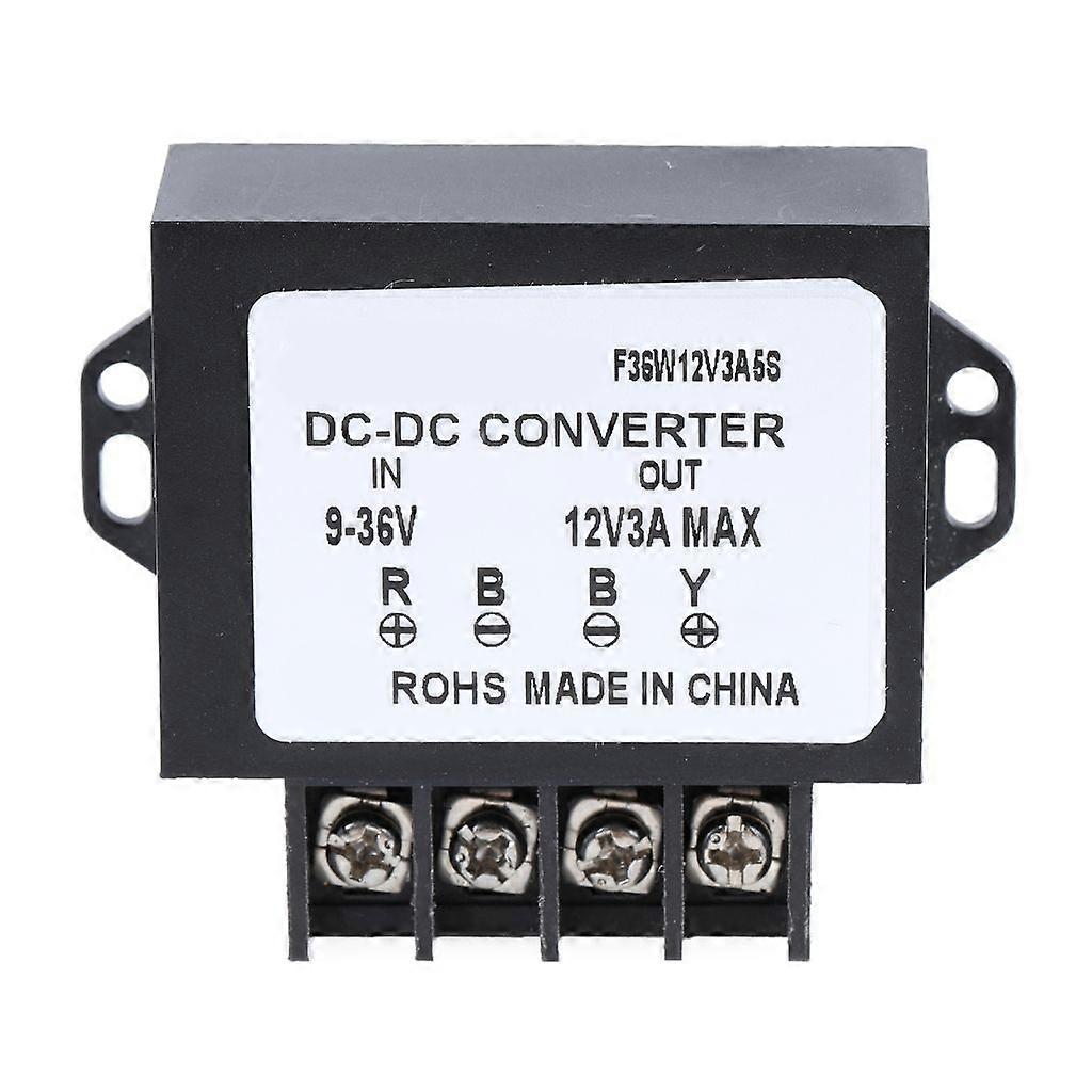 Voltage Regulator 9V-36V Input to 12V 3A Output for Trucks and Instrument