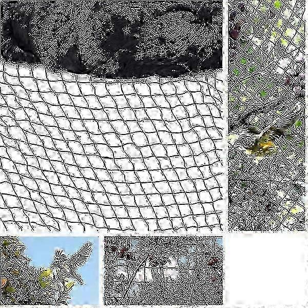 15m X 15m Bird Protection Netting Bird Netting Plant Netting Dust Netting Garden Netting for Garden, 5 X 5 Cm Big Holes