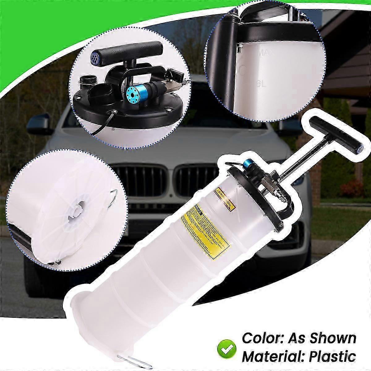 6.5L Pneumatic Fluid Extractor Pump Oil Changer Vacuum Fluid Tool