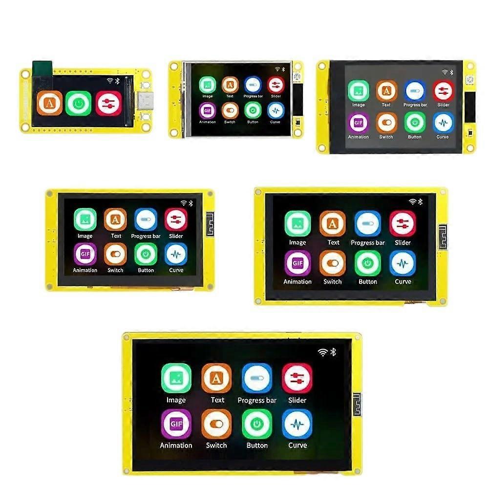 Rcmall ESP32 Display Module ESP32 S3 WFbt Development Board 1.9' 7.0' IPS R/c Touchscreen LCD