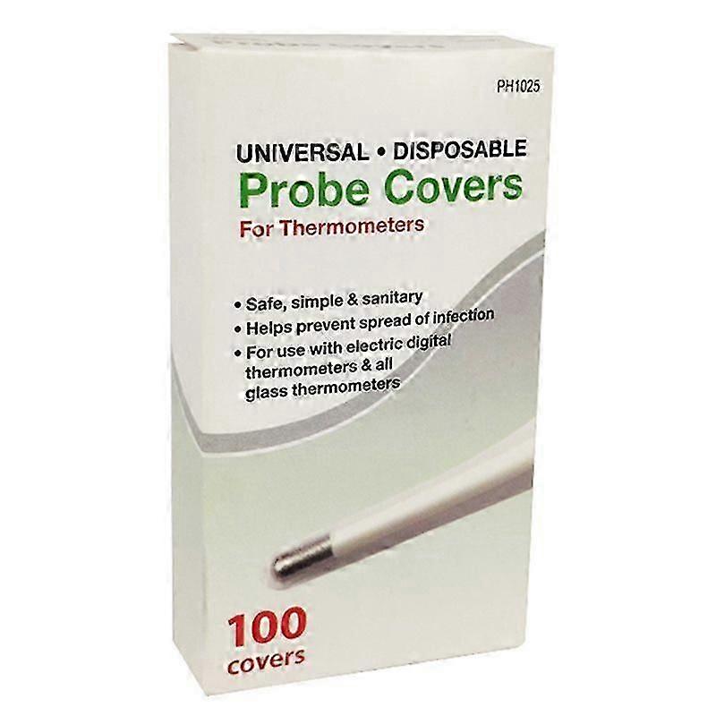 100pcs/set Digital Thermometer Probe Cover Disposable Protector Electronic Cover