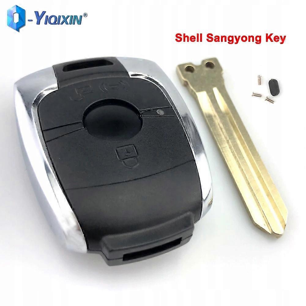 2 Button Remote Key Shell For Ssangyong Korando Kyron A~5758