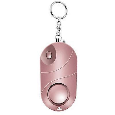 2024 130dB Emergency Defense Safe Sound Personal Alarm Keychain With LED Light