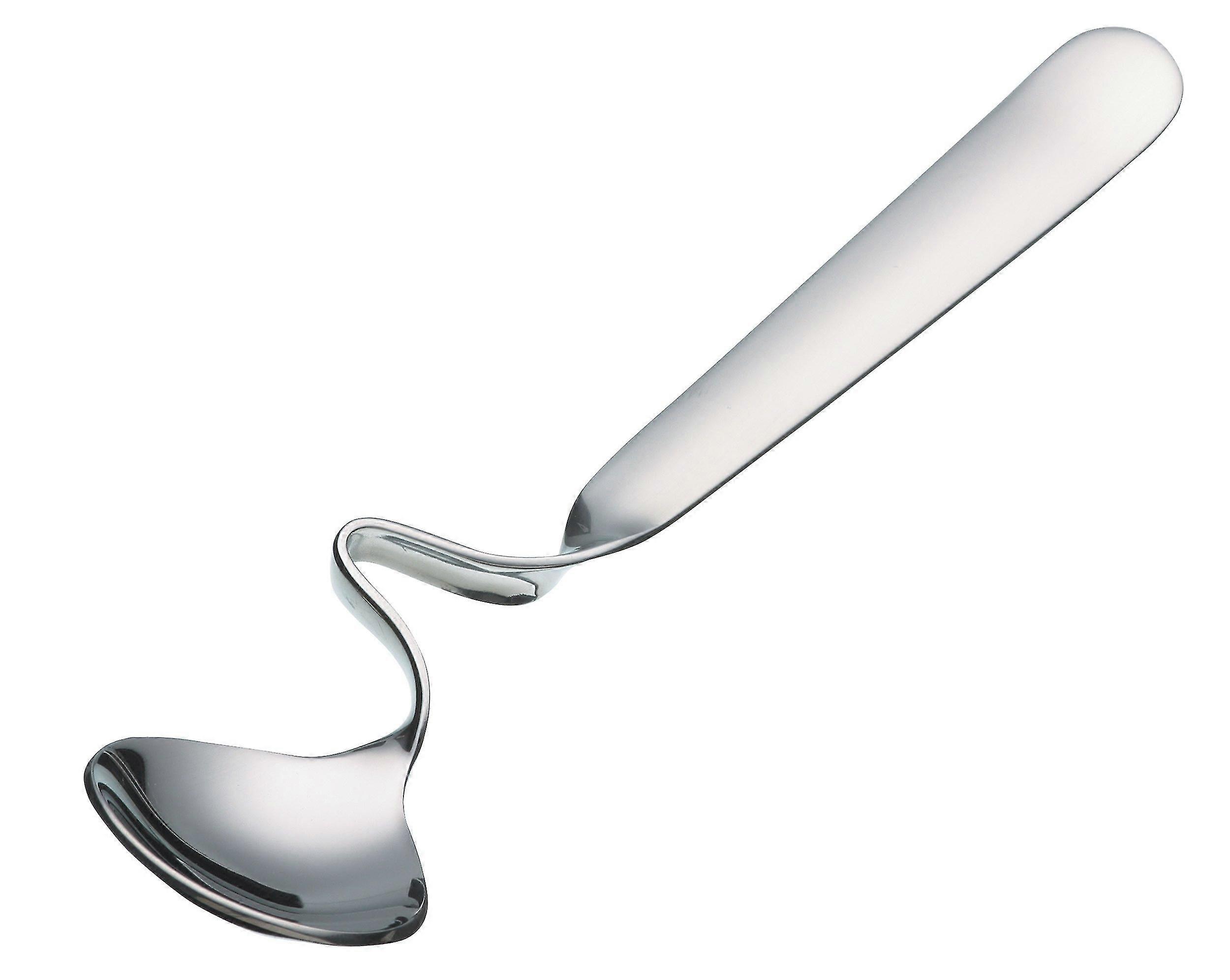 Honey Spoon Stainless Steel 14.5cm - Dripless Design with Built-in Jar Rest, Mirror-Polished Non-Drip Utensil