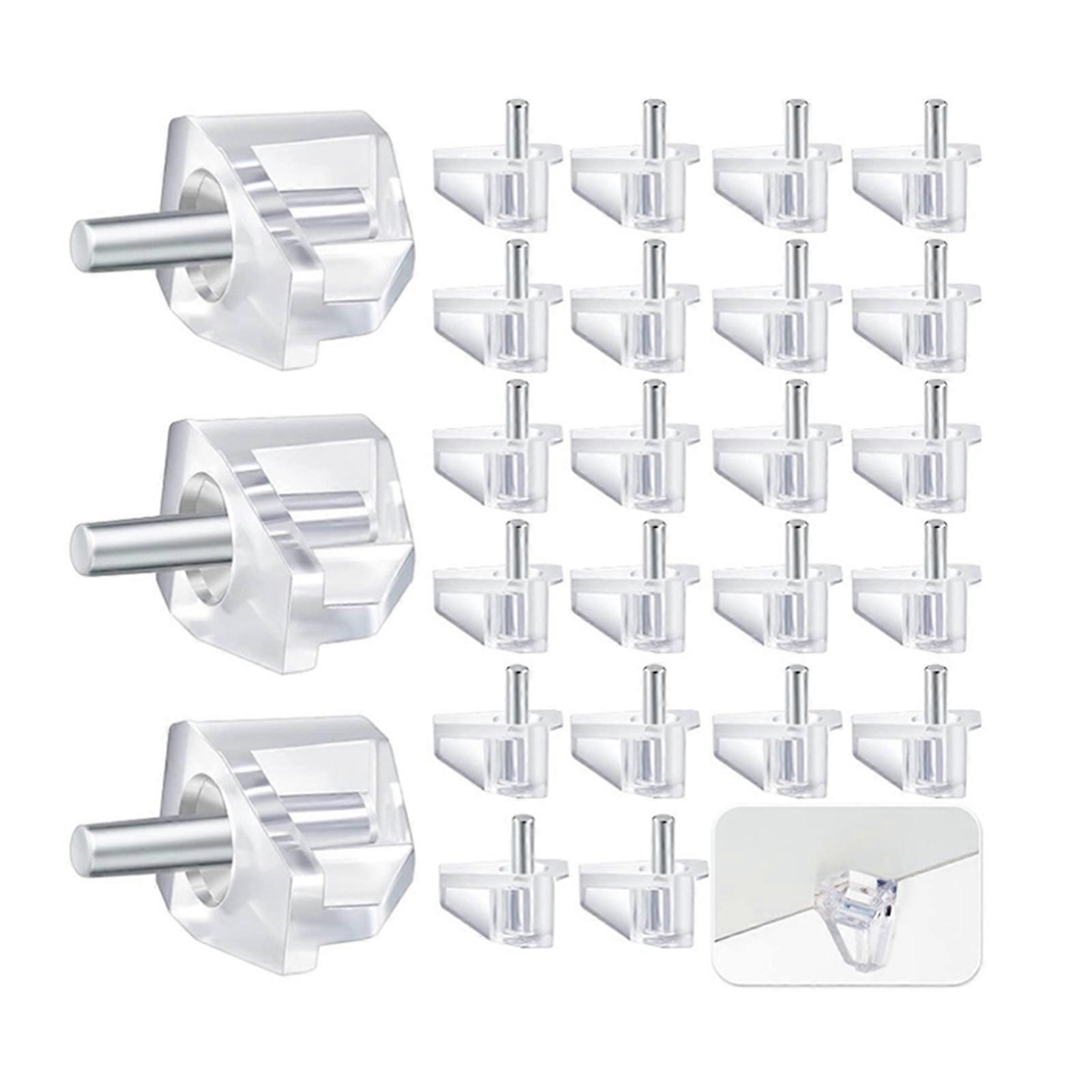 3 Millimeters Shelf Support Peg Clear Plastic Support