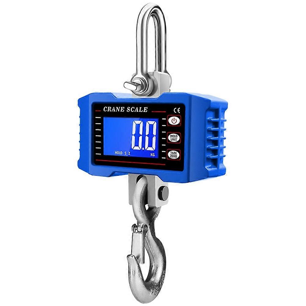 P1 1500kg Digital Hanging Scale Heavy Duty Crane Scale LCD Display Industrial Hook Scale