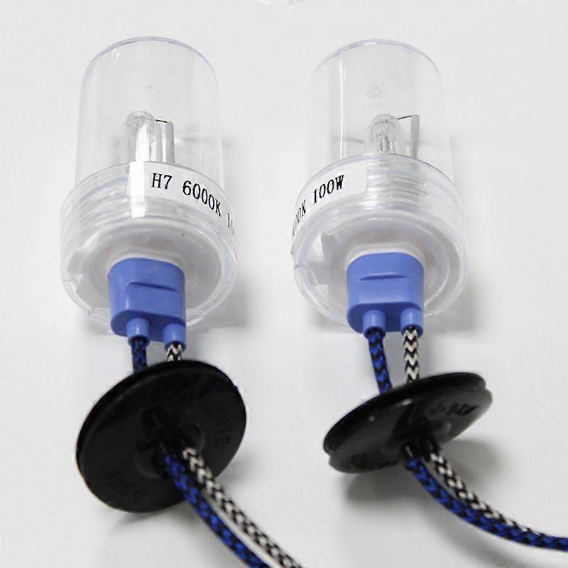 DUU 2pc Car Xenon light HID bulb Auto Head Replacement H1 H3 H7 H11 9005 9006 D2S 12V 100W 4300K 6000K 8000K