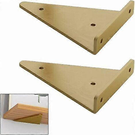 High quality brand new  Floating Metal Triangle Shelf Bracket, Concealed Blind