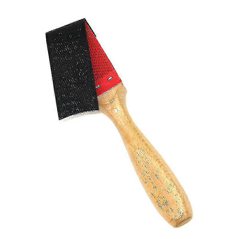 Brosse à chaussures en bois Nettoyage Entretien Pour Chaussures de danse classique latine Semelle en daim O--