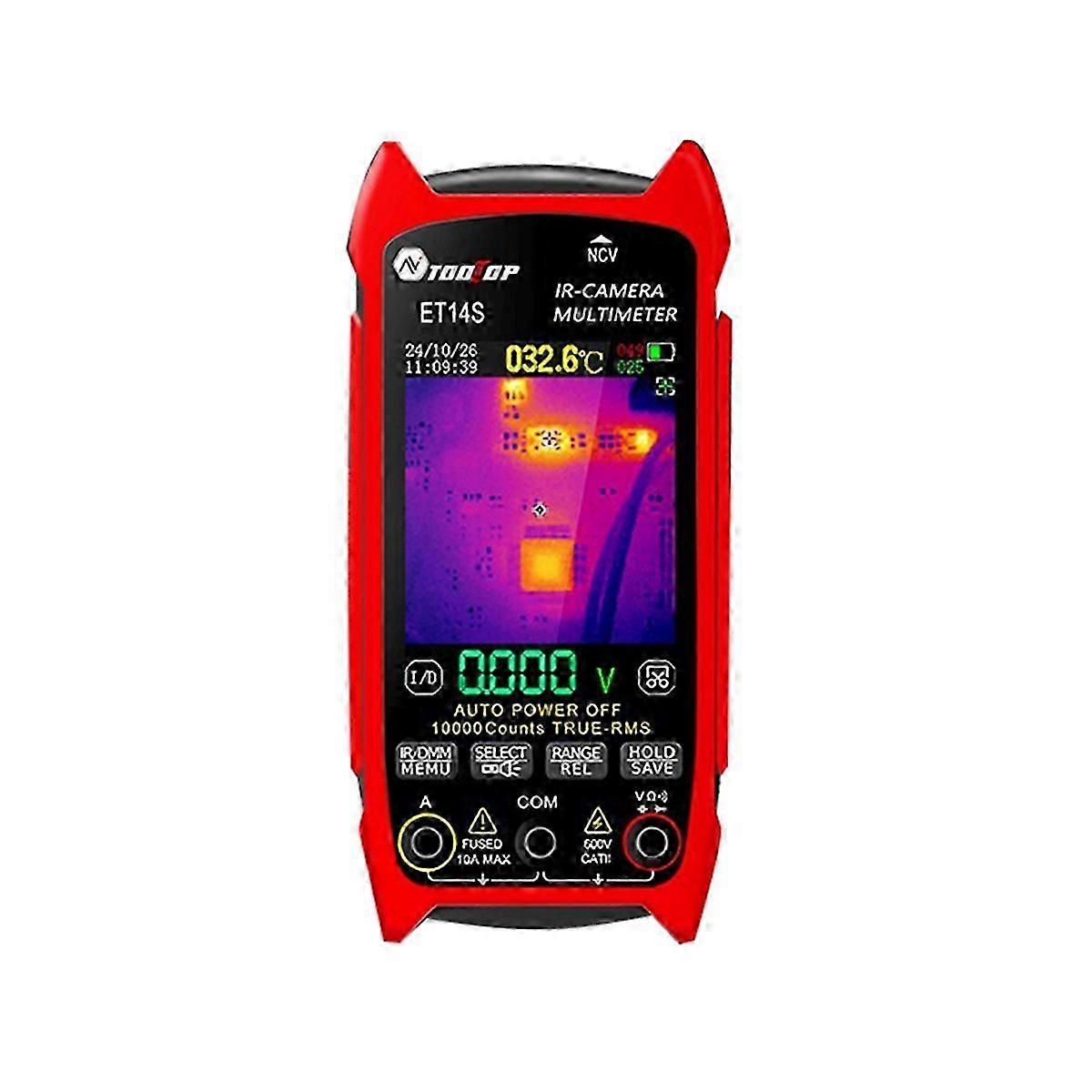 TOOLTOP ET14S 2.8inch Thermal Imager AC/DC Current Voltage Multimeter ISR IR Camera Pipeline Heating
