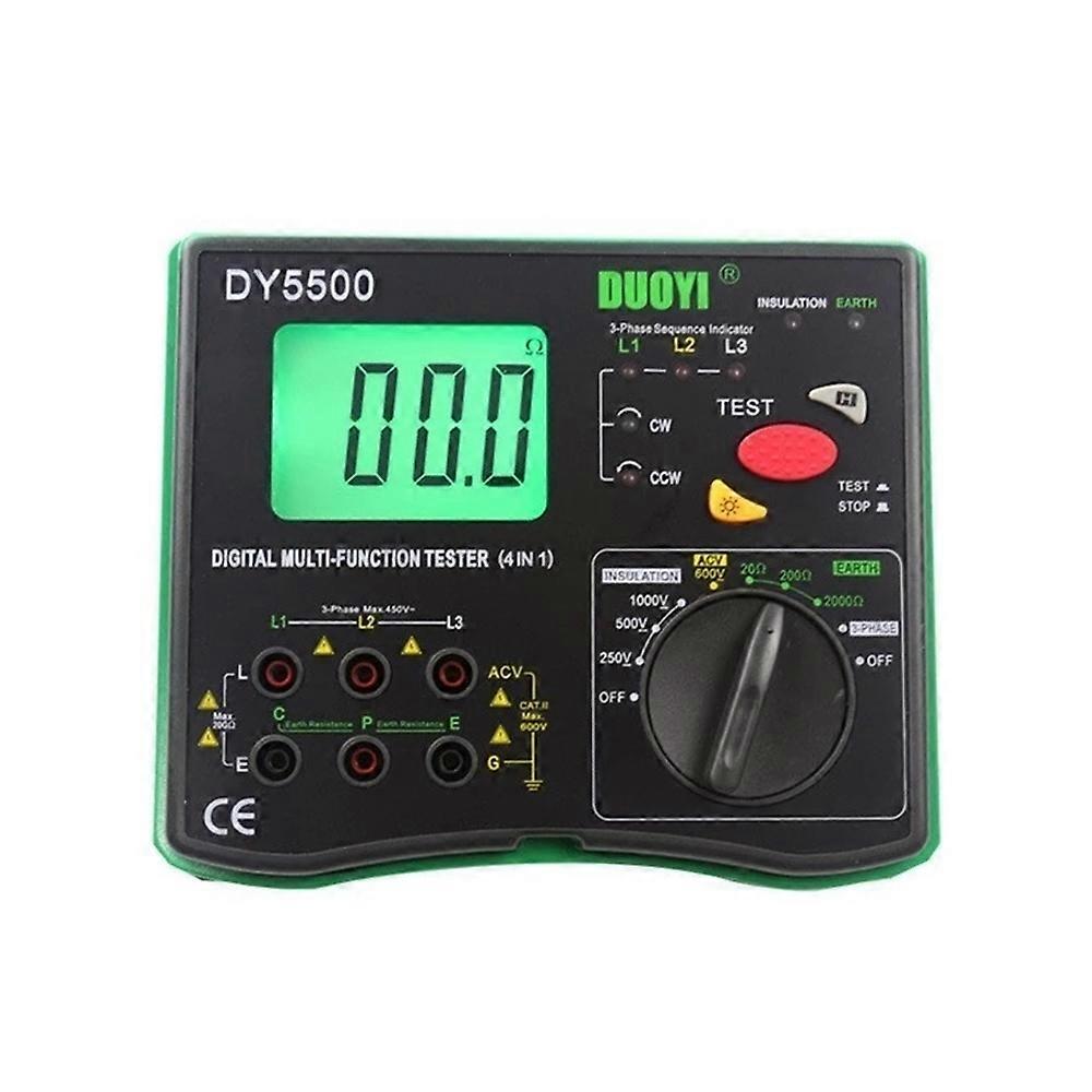 DY5500 Car Digital Multifunction Resistance Tester