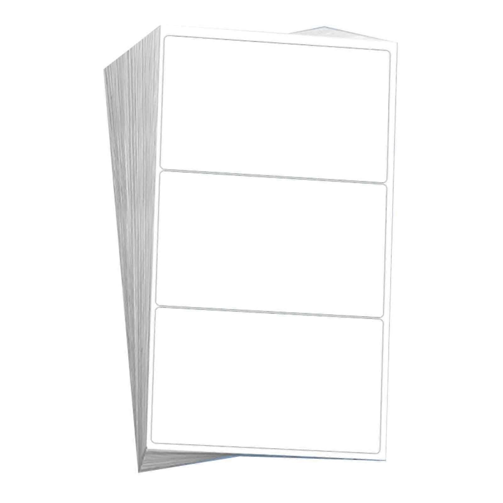 Large Waterproof Self-Adhesive Labels for Office Kitchen Lab