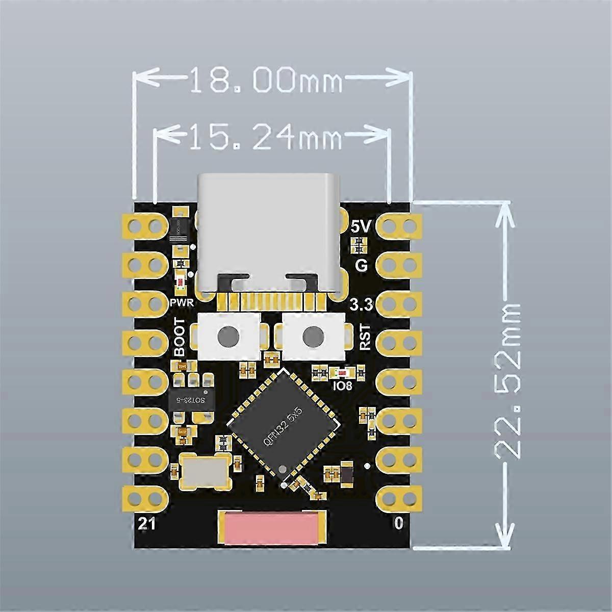 Vývojová rada ESP32-C3 ESP32 Vývojová rada SuperMini Vývojová rada ESP32 WiFi Bluetooth