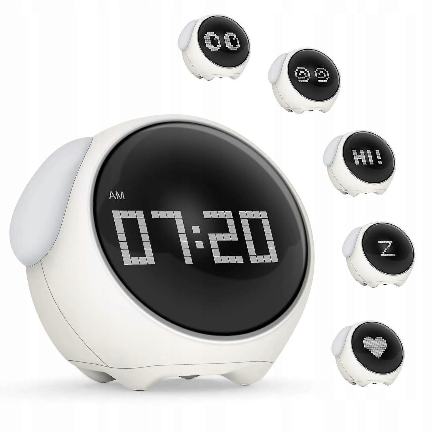 Smart Digital Alarm Clock With Expressive Led Light