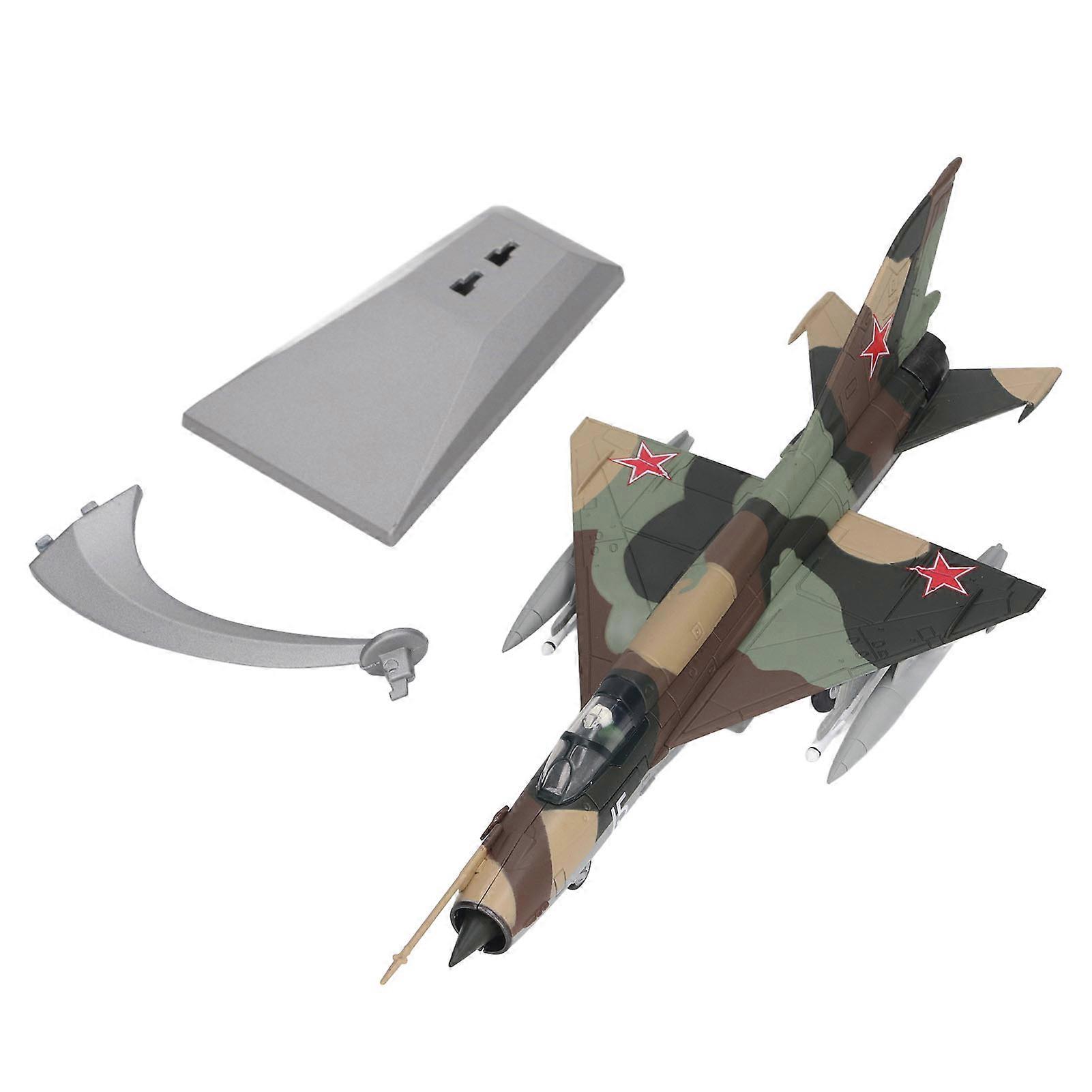 1:72 Die Cast Plane Model with Display Stand High Simulation Compact Alloy Airplane Fighter Model