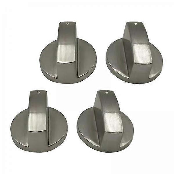 2x 4x Stovetop Knob, Range Burner Knob, , Metal Knobs, Easy to Install Heavy