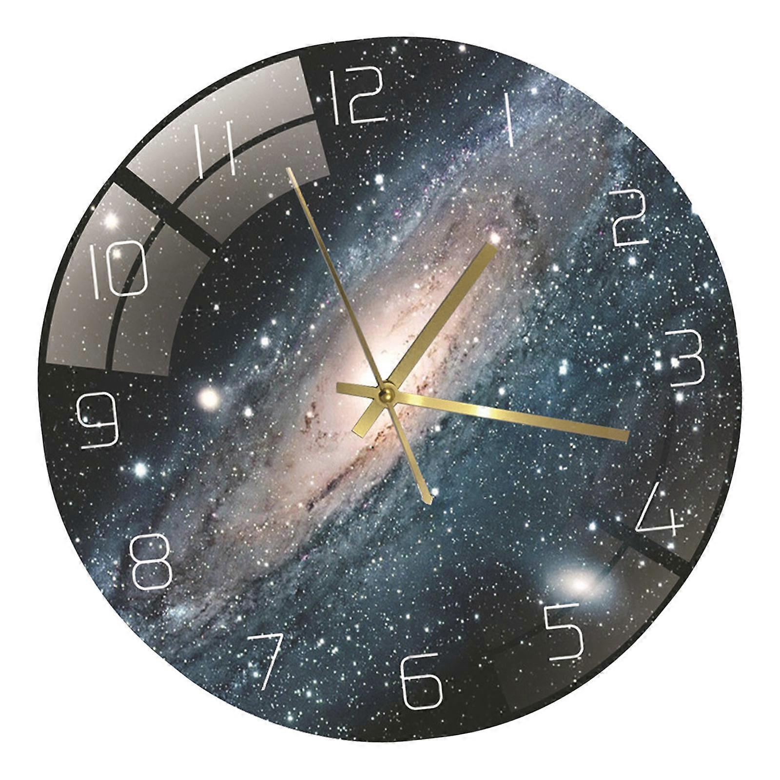 Acrylic Wall Clock Non Ticking Battery Operated Silent Sweep Movement Quartz