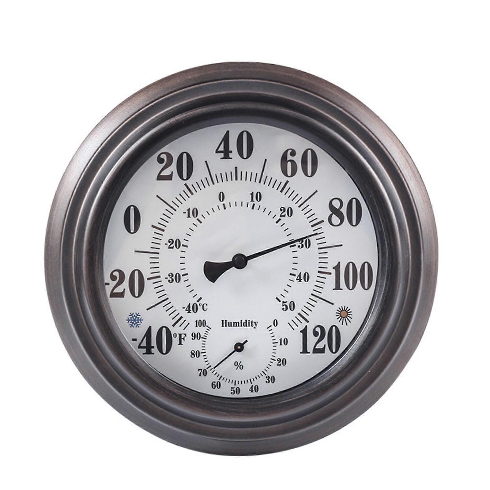 Hygrometer Thermometer Indoor Outdoor No Battery is Required to Let You to See The Temperature and Humidity of The Day