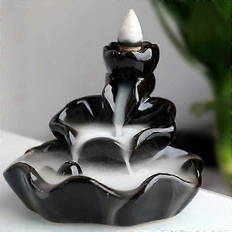 Ceramic countercurrent incense burner ceramic creative ceramic ornaments crafts