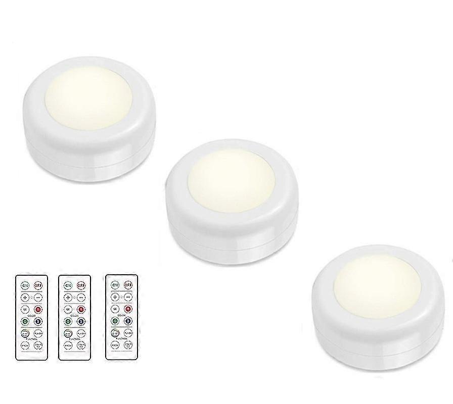 LED-spotlight med fjrrkontroll