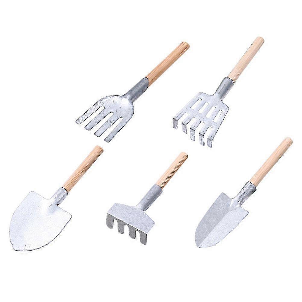 5Pcs Bonsai Flower Mini Shovels Multi-function Shovels Gardening Tool Decors