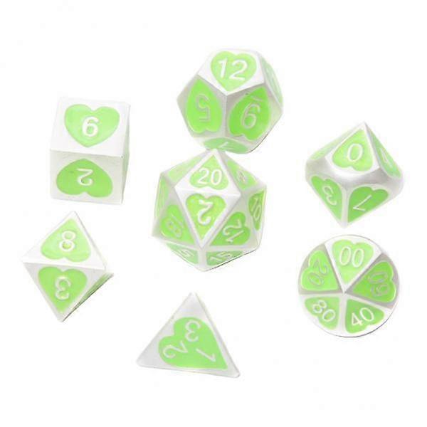 10x 7/set Solid Metal Multi Side Numeral Set for Board Game