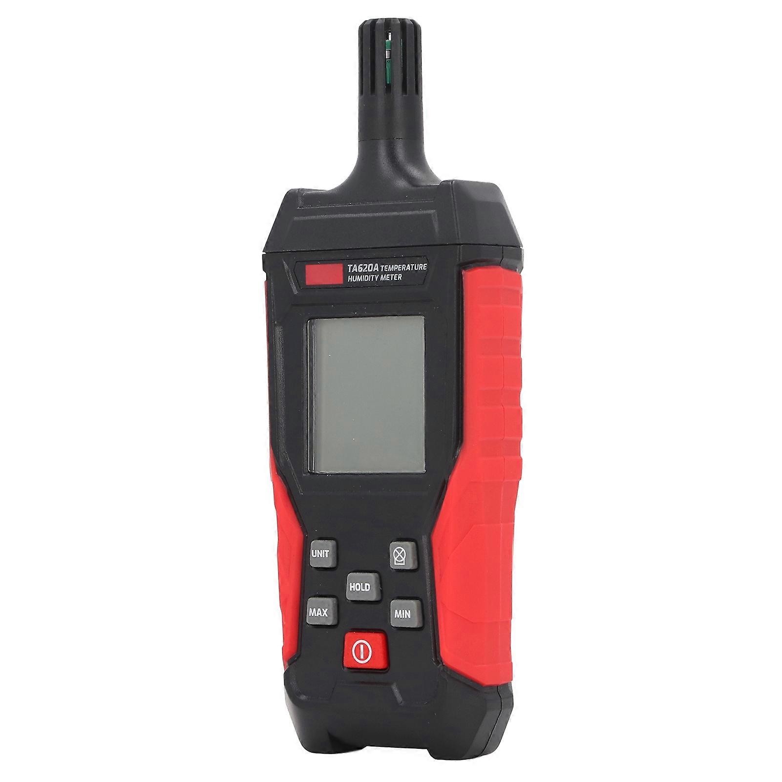 Temperature Humidity Meter Digital High Accuracy Temperature Humidity Measurement Indoor Handheld TA620A
