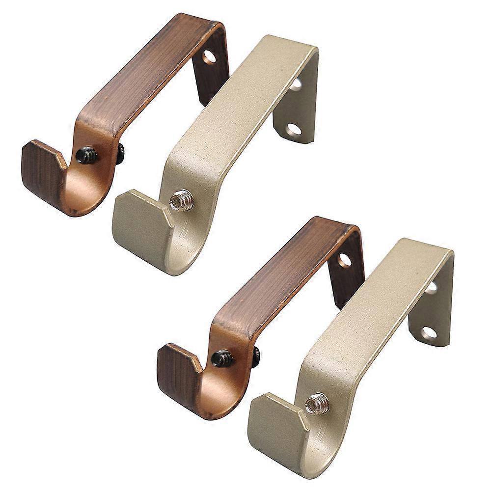 Curtain Mounting Brackets,Sleek Finish Supports for Stylish Interiors,Resistant to Wear