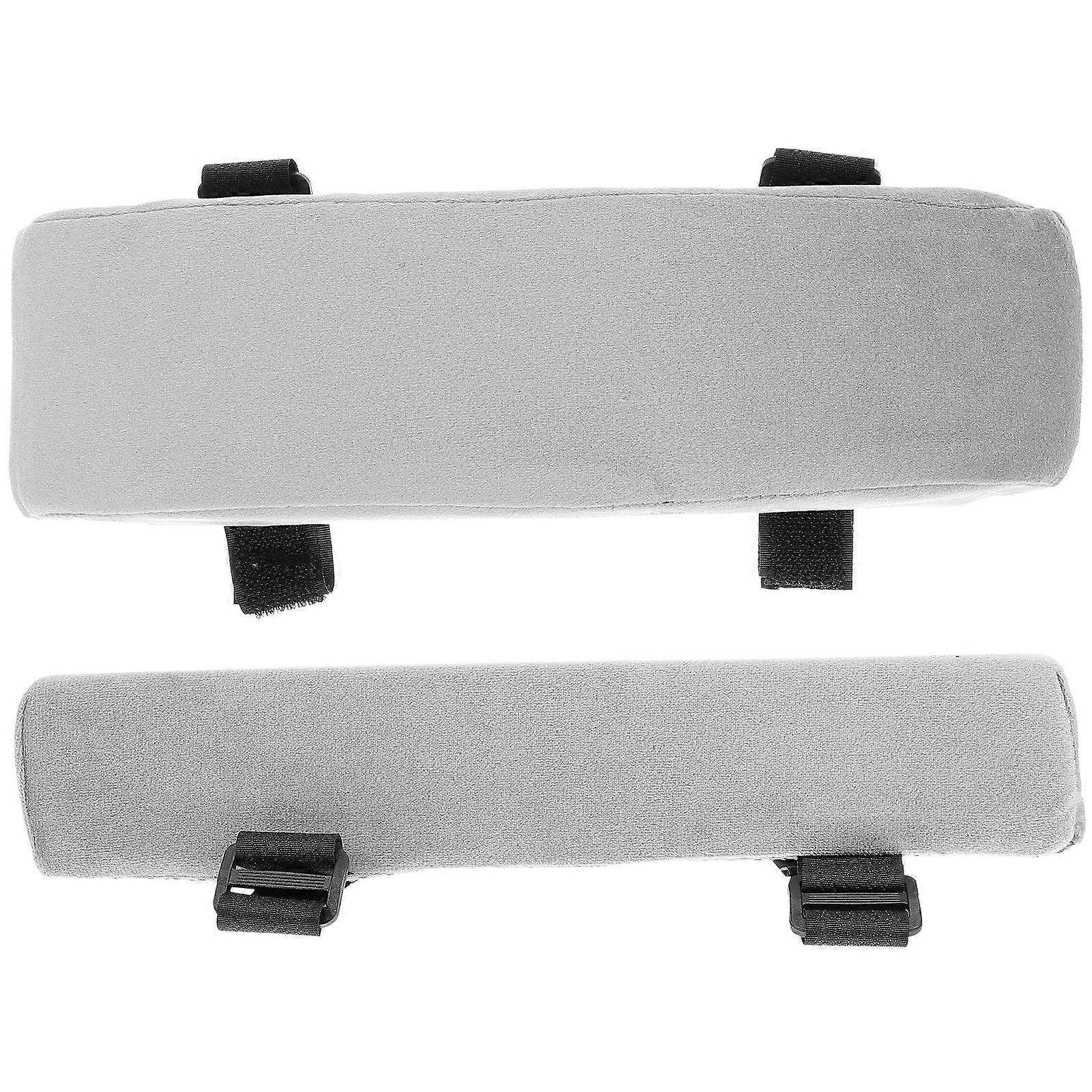 Ergonomic High Elastic Armrest Pads with Non Slip Strap for Office, Gaming, and Wheelchair Use