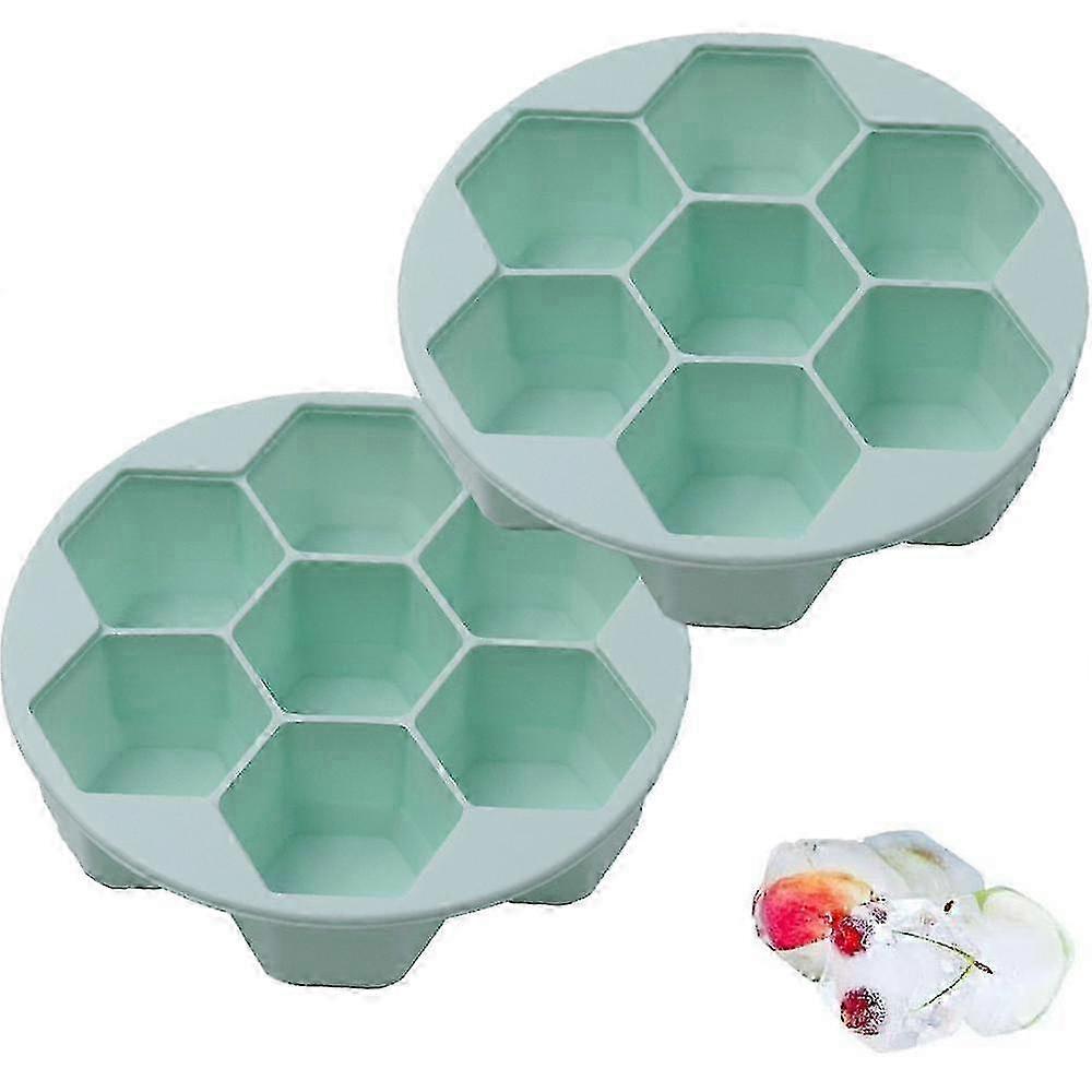 2 Pack, Easy Release Ice Cube, For Whiskey--