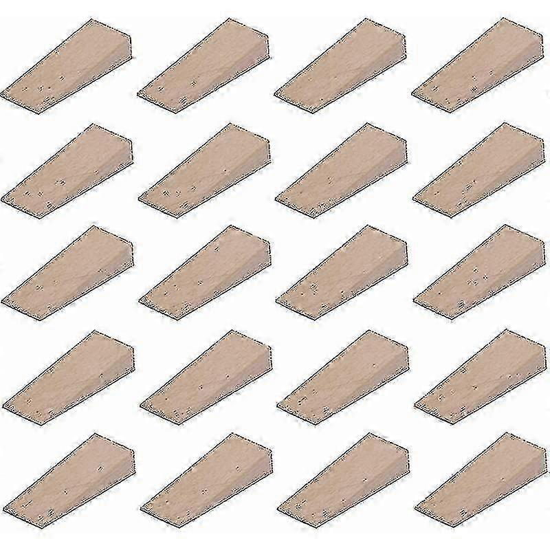 20xユニバーサル木製ウェッジ50x20x13mm