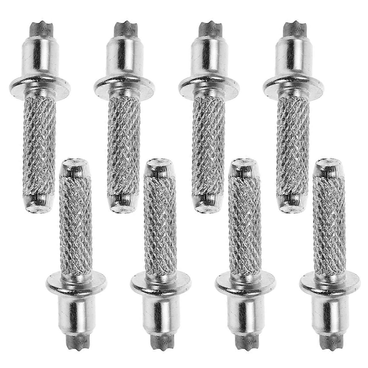 Carbide Tips Hiking Poles: 32 Pieces Tungsten Steel Attachments for Hiking Poles, Replacement Tips for Trekking Poles and Walking Sticks