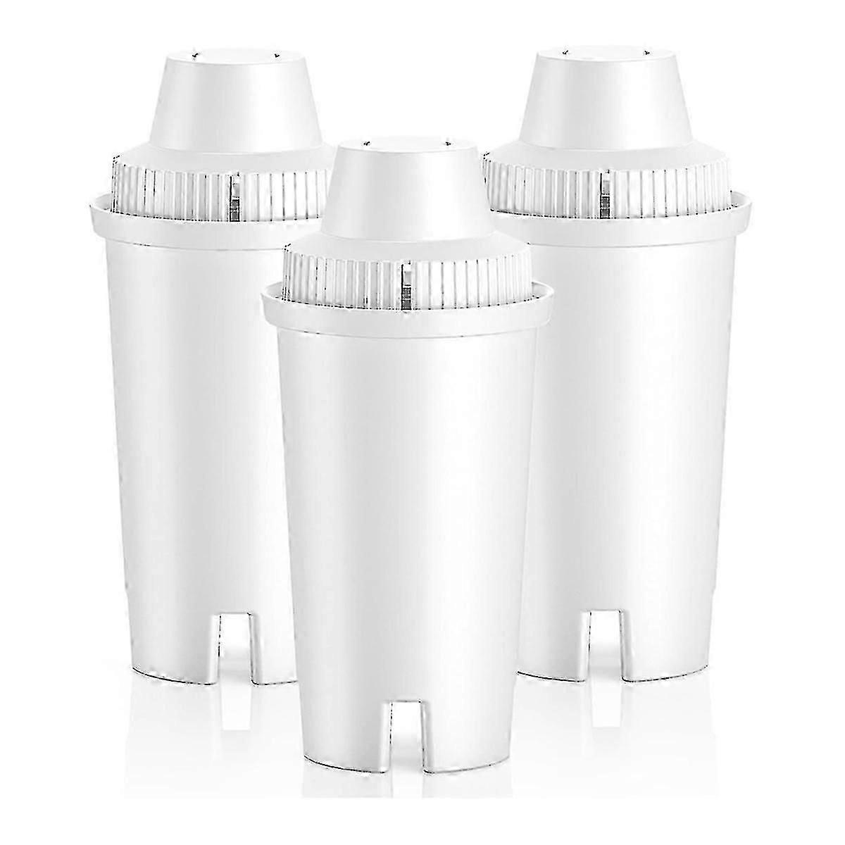 3 Pack Replacement Water Filters for Classic Longlast Water Filter Pitcher (107007)
