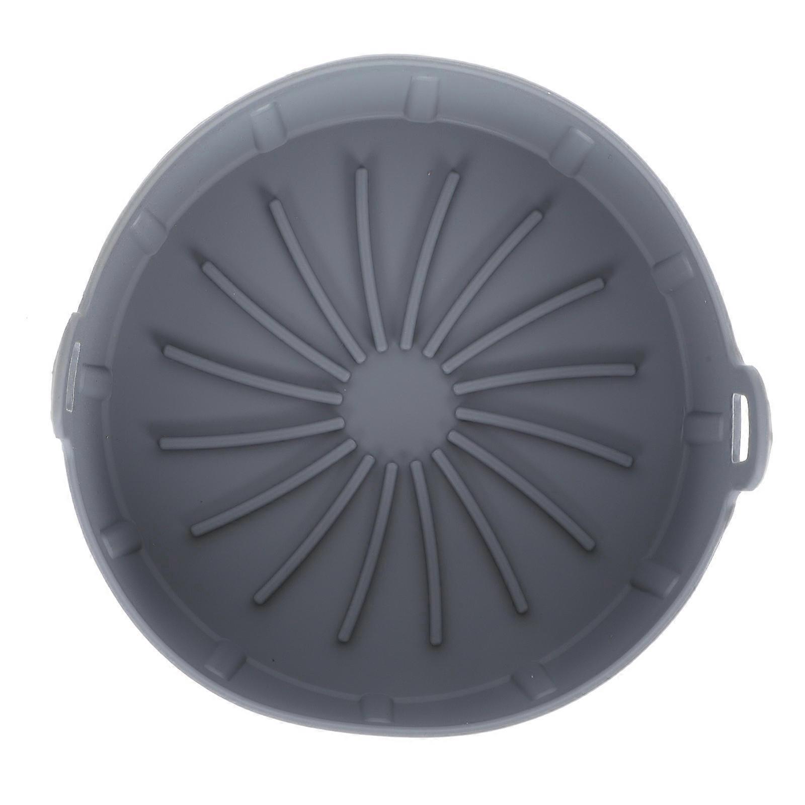 Baking Tray Air Fryer Baking Basket Silicone 16.00X16.00X7.50CM Prevent Stains 1Set