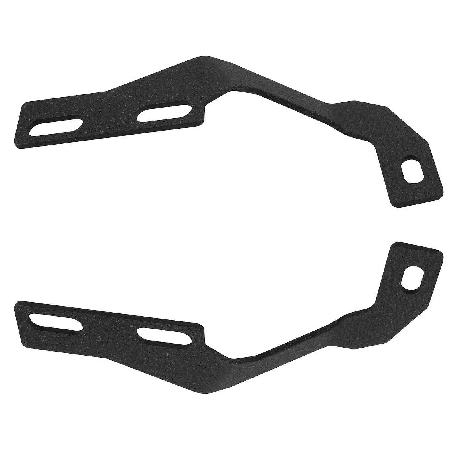 Spotlight Mounting Bracket for Vehicle Use 1Pair Light Bar Bracket Black Iron