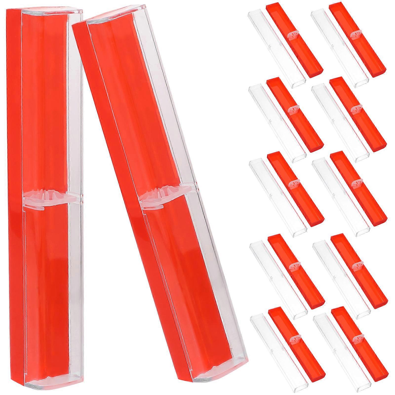 Empty Pen Box Pen Holder Case For Writing Instruments Simple Design 12Pcs
