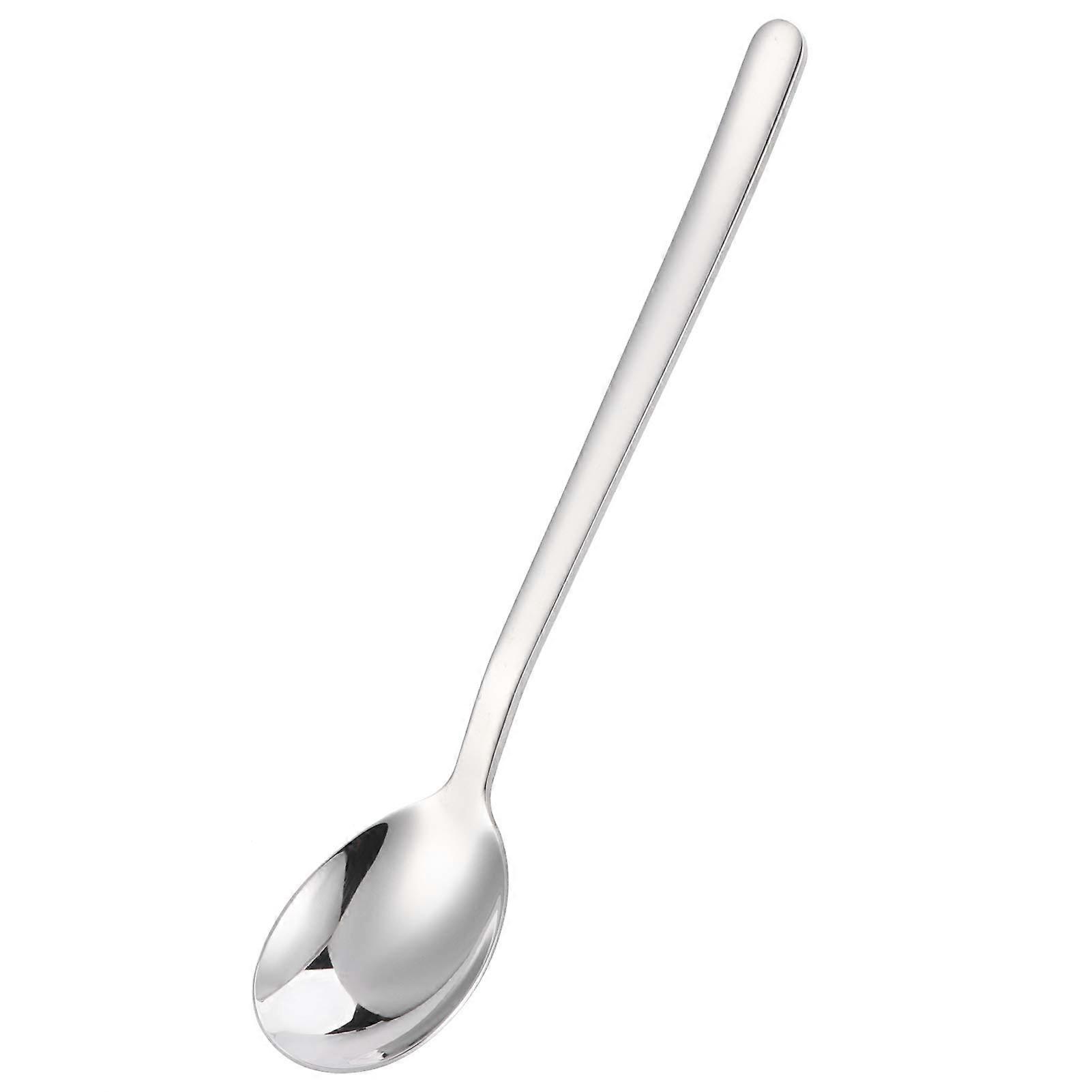 Teaspoons, Stainless Steel Flatware, Silver Finish, Standard Size, For Home Kitchen Use