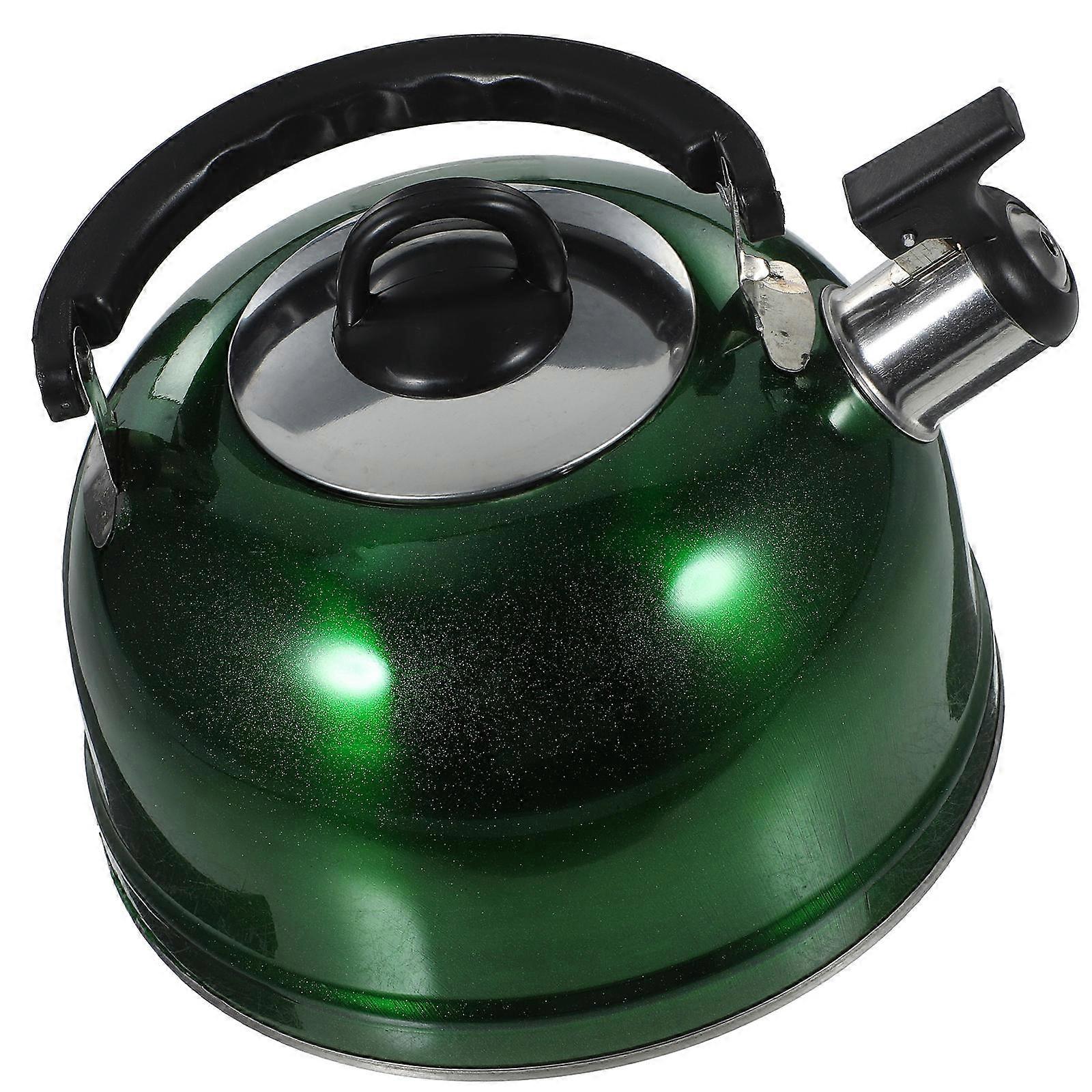 Stainless Steel Tea Kettle Whistling Boiling Water Heat Resistance 20.00X18.50X18.50CM 1Pack