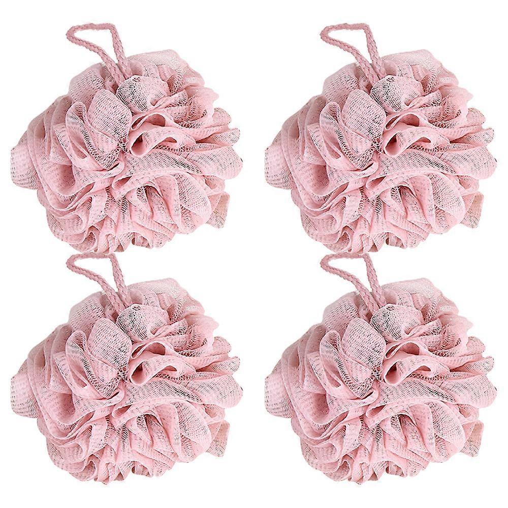 4 μπάλες μπάνιου, τρίψιμο πλάτης, μπάλες τένις με φυσαλίδες, μεγάλα λουλούδια μπάνιου5