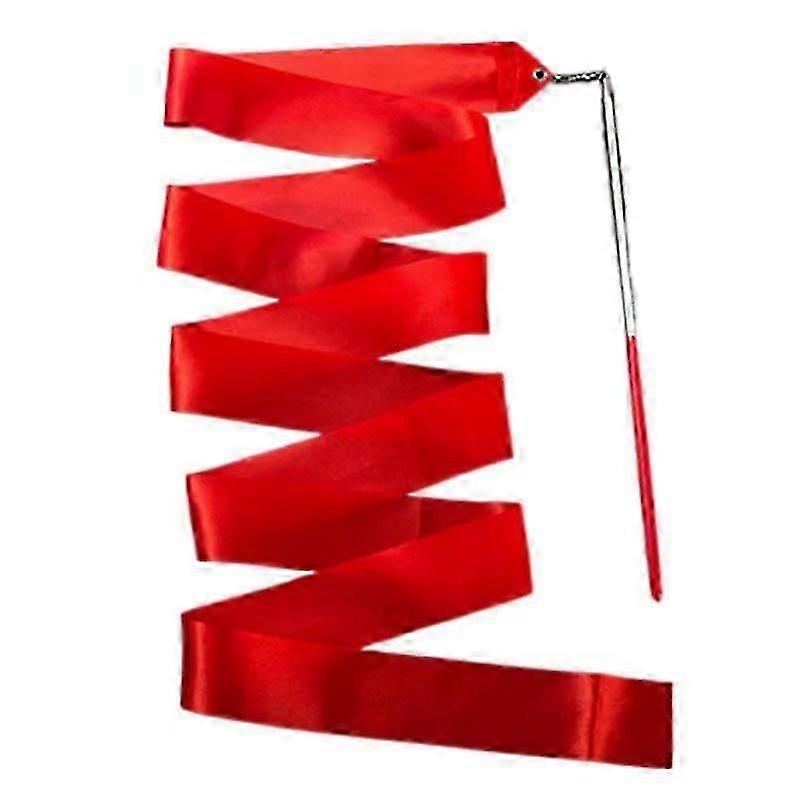 2 κομμάτια κορδέλες χορού Σερπαντίνες - 6.6Ft Unisex Παιδική γυμναστική Κορδέλα Ραβδιά - Perfect Rhythm Sticks