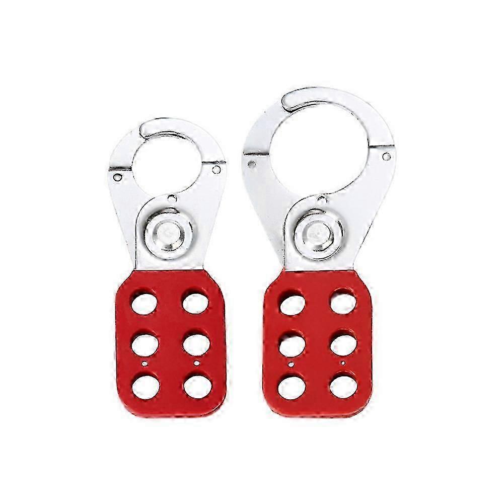 2 PCS κλειδαριά έξω ετικέτα έξω κλειδαριά λουκέτου ασφαλείας Hasp κλειδώματος κλειδώματος χάλυβα νάυλον κλειδαριά Hasp για τον εξοπλισμό βιομηχανίας