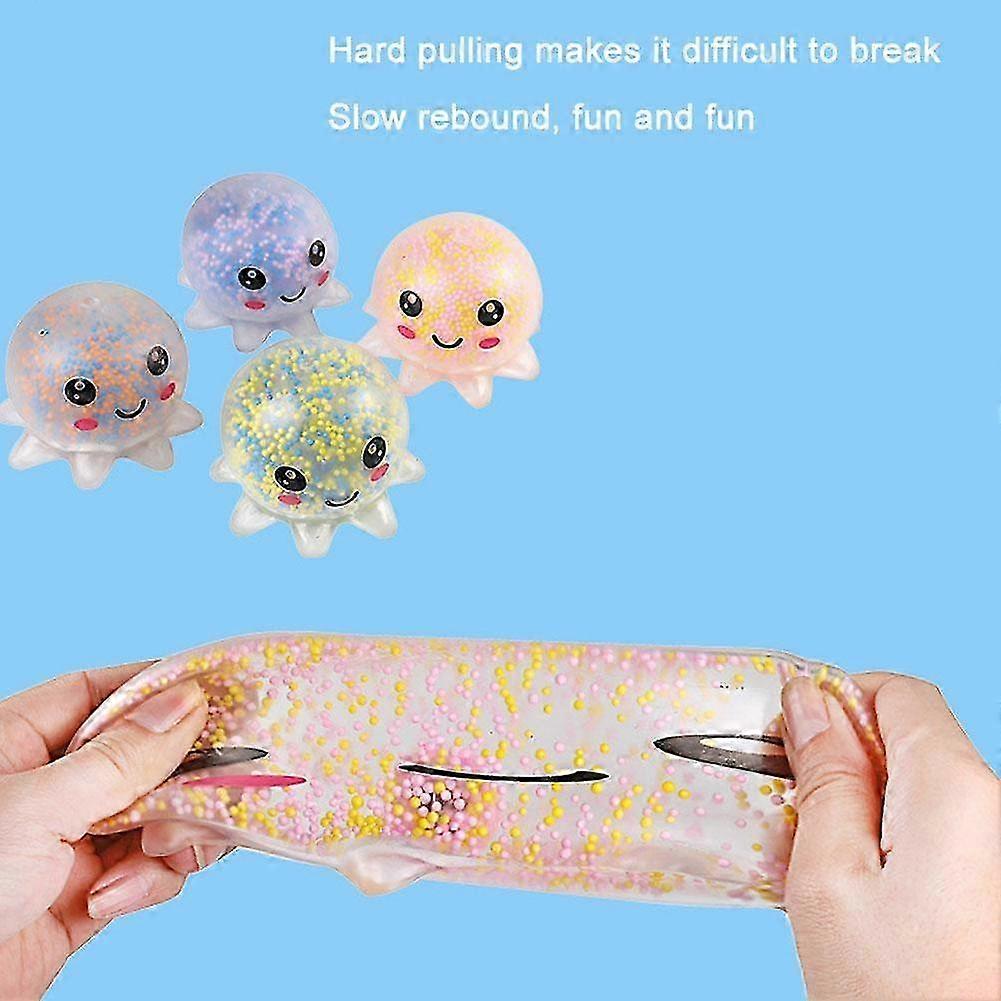 1pcs Decompression Octopus with Light TPR Toy Stress Relief 2025