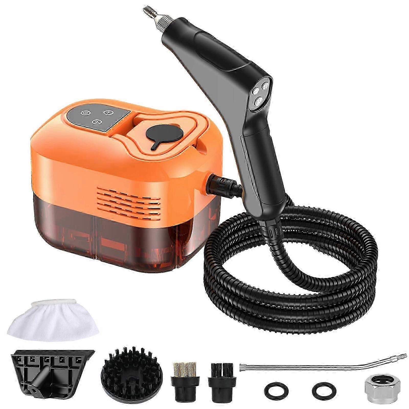 Handheld Pressurized Steam Cleaner for Home Upholstery and Multi-Surface Use